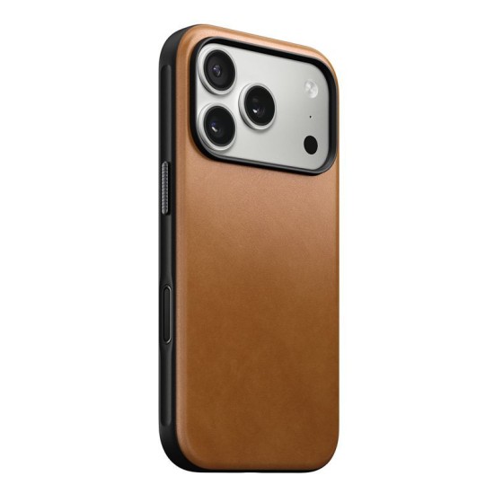 Husa de protectie din piele Nomad Modern pentru iPhone 17 Pro, cafeniu englezesc (Nomad, Ingredi) by www.silkase.ro Husa de protectie din piele Nomad Modern pentru iPhone 17 Pro, cafeniu englezesc (iPhone 17 Pro, NM014315858) by www.silkase.ro