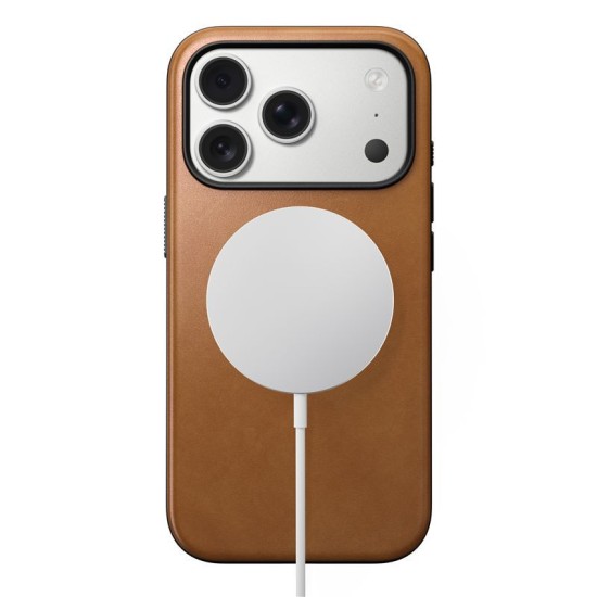 Husa de protectie din piele Nomad Modern pentru iPhone 17 Pro, cafeniu englezesc (Nomad, Ingredi) by www.silkase.ro Husa de protectie din piele Nomad Modern pentru iPhone 17 Pro, cafeniu englezesc (iPhone 17 Pro, NM014315858) by www.silkase.ro