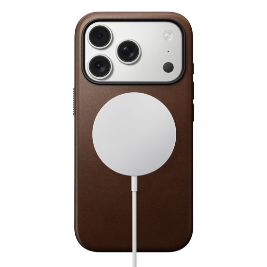 Husa de protectie din piele Nomad Modern pentru iPhone 17 Pro, maro (Nomad, Ingredi) by www.silkase.ro Husa de protectie din piele Nomad Modern pentru iPhone 17 Pro, maro (iPhone 17 Pro, NM014322858) by www.silkase.ro