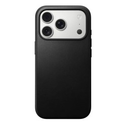 Husa de protectie din piele Nomad Modern pentru iPhone 17 Pro/18 Pro, neagra