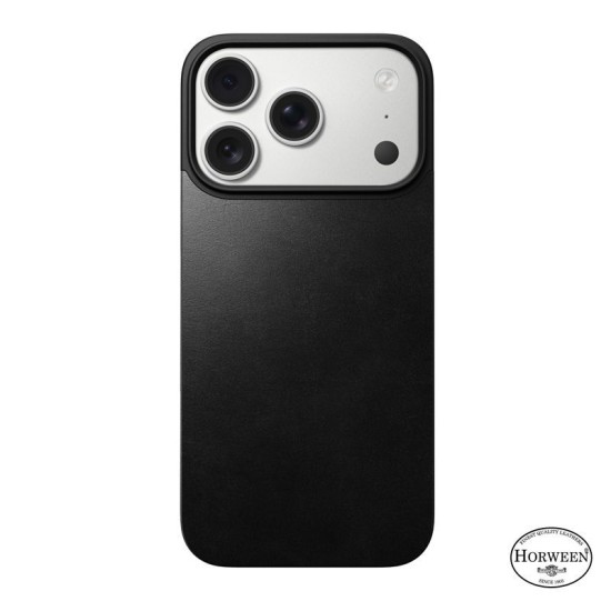 Capac spate magnetic din piele Horween Nomad pentru iPhone 17 Pro, negru (Nomad, Ingredi) by www.silkase.ro Capac spate magnetic din piele Horween Nomad pentru iPhone 17 Pro, negru (iPhone 17 Pro, NM014414858) by www.silkase.ro