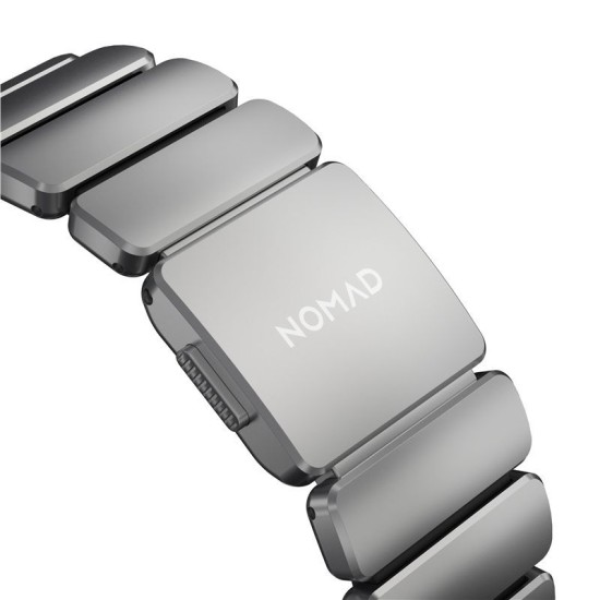 Curea Nomad Stratos Natural Titanium Black FKM pentru Apple Watch 45/46/49mm Curea Nomad Stratos Natural Titanium Black FKM pentru Apple Watch 45/46/49mm (Ingredi, NM014421858) by www.silkase.ro