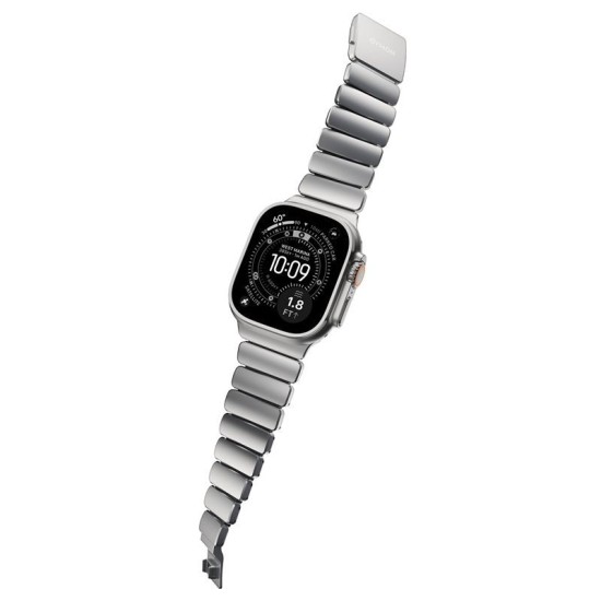 Curea Nomad Stratos Natural Titanium Black FKM pentru Apple Watch 45/46/49mm Curea Nomad Stratos Natural Titanium Black FKM pentru Apple Watch 45/46/49mm (Ingredi, NM014421858) by www.silkase.ro