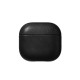 Husa de protectie din piele Nomad Modern pentru Airpods 4, neagra (4, NM014582858) by www.silkase.ro