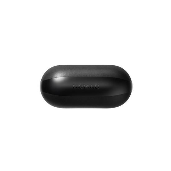 Husa de protectie din piele Nomad Modern pentru Airpods 4, neagra (4, NM014582858) by www.silkase.ro