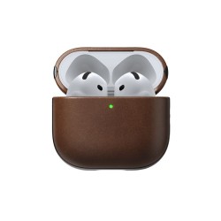 Husa de protectie din piele Nomad Modern pentru Airpods 4, maro