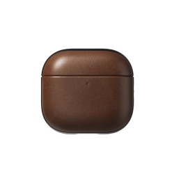 Husa de protectie din piele Nomad Modern pentru Airpods 4, maro