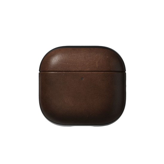 Husa de protectie din piele Nomad Modern pentru Airpods 4, maro (Nomad, Ingredi) by www.silkase.ro Husa de protectie din piele Nomad Modern pentru Airpods 4, maro (4, NM014599858) by www.silkase.ro