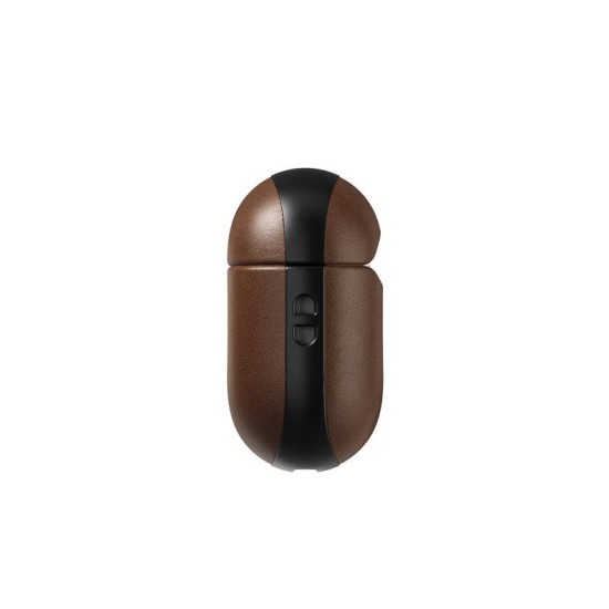 Husa de protectie din piele Nomad Modern pentru Airpods 4, maro (Nomad, Ingredi) by www.silkase.ro Husa de protectie din piele Nomad Modern pentru Airpods 4, maro (4, NM014599858) by www.silkase.ro