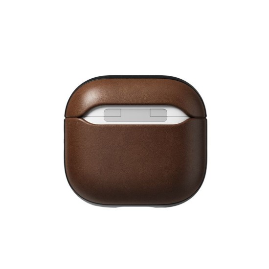 Husa de protectie din piele Nomad Modern pentru Airpods 4, maro (Nomad, Ingredi) by www.silkase.ro Husa de protectie din piele Nomad Modern pentru Airpods 4, maro (4, NM014599858) by www.silkase.ro