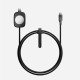 Cablu universal pentru incarcare Nomad compatibil cu Apple Watch, 100W, USB-C, 1.5m, Carbide (Ingredi, NM014780858) by www.silkase.ro