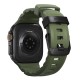 Curea cauciuc NOMAD Rocky Point compatibila cu Apple Watch 4/5/6/7/8/9/10/SE/Ultra1/2 42/44/45/46/49mm Forest/Black (Ingredi, NM014797858) by www.silkase.ro
