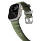 Curea cauciuc NOMAD Rocky Point compatibila cu Apple Watch 4/5/6/7/8/9/10/SE/Ultra1/2 42/44/45/46/49mm Forest/Silver (Nomad, Ingredi) by www.silkase.ro Curea cauciuc NOMAD Rocky Point compatibila cu Apple Watch 4/5/6/7/8/9/10/SE/Ultra1/2 42/44/45/46/49mm Forest/Silver (Ingredi, NM014841858) by www.silkase.ro