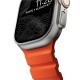 Curea cauciuc NOMAD Rocky Point compatibila cu Apple Watch 4/5/6/7/8/9/10/SE/Ultra1/2 42/44/45/46/49mm Magma/Silver (Nomad, Ingredi) by www.silkase.ro Curea cauciuc NOMAD Rocky Point compatibila cu Apple Watch 4/5/6/7/8/9/10/SE/Ultra1/2 42/44/45/46/49mm Magma/Silver (Ingredi, NM014872858) by www.silkase.ro