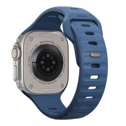 Curea rezistenta la apa NOMAD Sport compatibila cu Apple Watch 4/5/6/7/8/9/10/SE/Ultra1/2 42/44/45/46/49mm, M/L, Naval Blue Curea rezistenta la apa NOMAD Sport compatibila cu Apple Watch 4/5/6/7/8/9/10/SE/Ultra1/2 42/44/45/46/49mm, M/L, Naval Blue