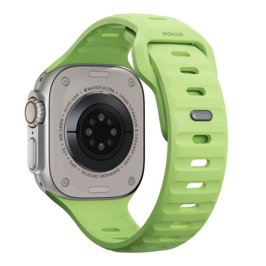 Curea rezistenta la apa NOMAD Sport Strap compatibila cu Apple Watch 4/5/6/7/8/9/SE/Ultra1/2 42/44/45/49mm Glow 2.0 (Nomad, Ingredi) by www.silkase.ro Curea rezistenta la apa NOMAD Sport Strap compatibila cu Apple Watch 4/5/6/7/8/9/SE/Ultra1/2 42/44/45/49mm Glow 2.0 (Ingredi, NM01580085) by www.silkase.ro