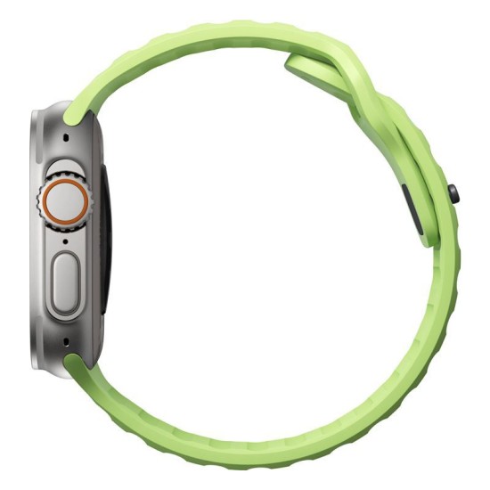 Curea rezistenta la apa NOMAD Sport Strap compatibila cu Apple Watch 4/5/6/7/8/9/SE/Ultra1/2 42/44/45/49mm Glow 2.0 (Nomad, Ingredi) by www.silkase.ro Curea rezistenta la apa NOMAD Sport Strap compatibila cu Apple Watch 4/5/6/7/8/9/SE/Ultra1/2 42/44/45/49mm Glow 2.0 (Ingredi, NM01580085) by www.silkase.ro