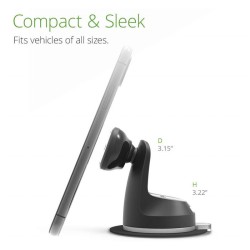 Suport auto universal iOttie iTap Magnetic 2 Dashboard / Windshield Negru