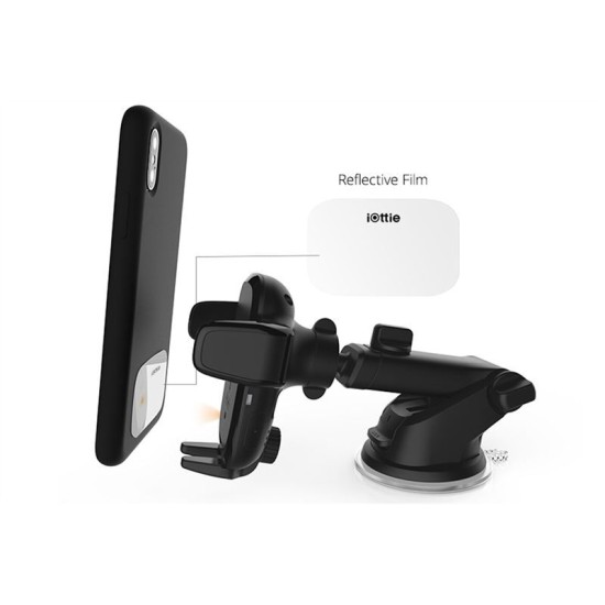 Suport auto cu incarcare wireless iOttie, Universal, Latime 92 mm, Negru (Spigen, Suport auto) by www.silkase.ro Suport auto cu incarcare wireless iOttie, Universal, Latime 92 mm, Negru (Suport auto, HLCRIO161) by www.silkase.ro