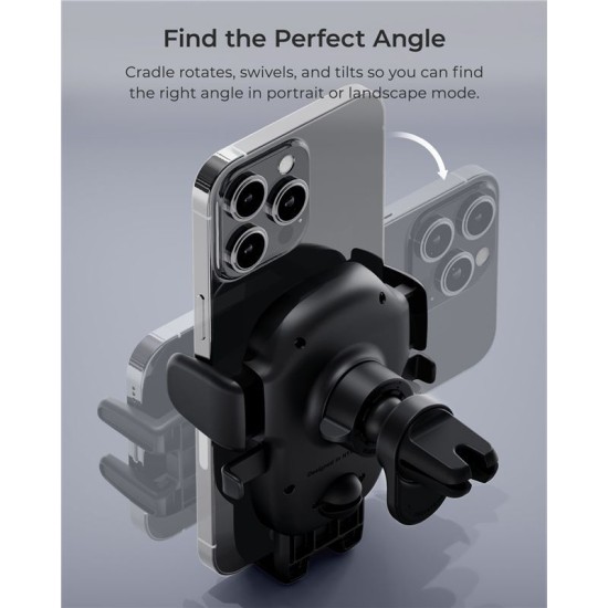 Suport Auto iOttie Easy One Touch 6 cu Fixare pe Grila de Ventilatie (Accesorii auto, EOTNCG103) by www.silkase.ro