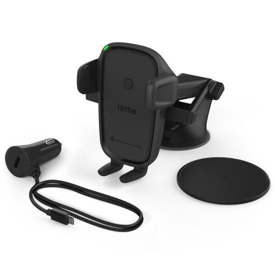 Suport magnetic iOttie Easy One Touch 2 Qi Wireless Dash / Windshield Negru (iOttie, Suport auto) by www.silkase.ro Suport magnetic iOttie Easy One Touch 2 Qi Wireless Dash / Windshield Negru (Suport auto, HLCRIO142) by www.silkase.ro