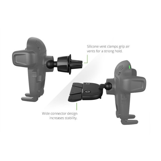 Suport auto universal pentru telefon, iOttie, Negru (Suport auto, HLCRIO143) by www.silkase.ro