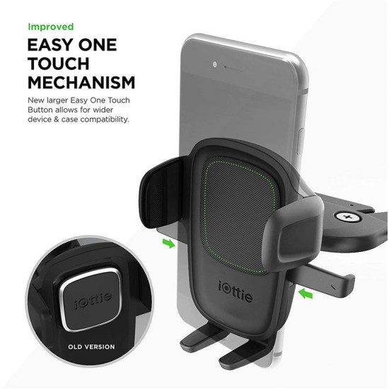 Suport auto universal iOttie Easy One Touch 5 CD Slot Mount Negru (iOttie, Suport auto) by www.silkase.ro Suport auto universal iOttie Easy One Touch 5 CD Slot Mount Negru (Suport auto, HLCRIO173) by www.silkase.ro