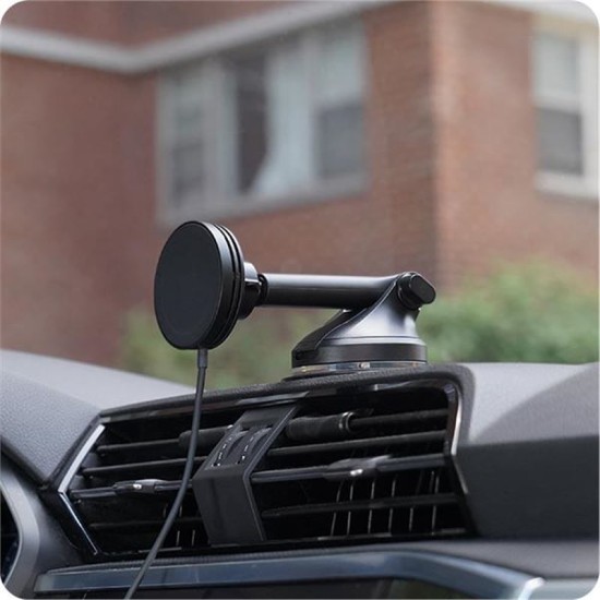 Suport auto universal iOttie Velox Mini Qi2, Magnetic MagSafe, Incarcare Wireless 15W, Dashboard / Windshield Mount, Negru (iOttie, Suport auto) by www.silkase.ro Suport auto universal iOttie Velox Mini Qi2, Magnetic MagSafe, Incarcare Wireless 15W, Dashboard / Windshield Mount, Negru (Suport auto, VLXWCG213) by www.silkase.ro