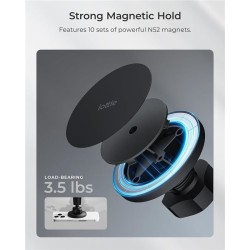 Suport auto universal iOttie iTap 3, Compatibil MagSafe, Air Vent Mount, Negru