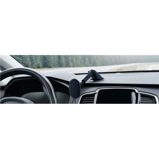 Suport auto iOttie Velox, Magnetic MagSafe, Incarcare Wireless 7.5W, Dashboard / Windshield Mount, Albastru (Suport auto, MGSFIO103) by www.silkase.ro