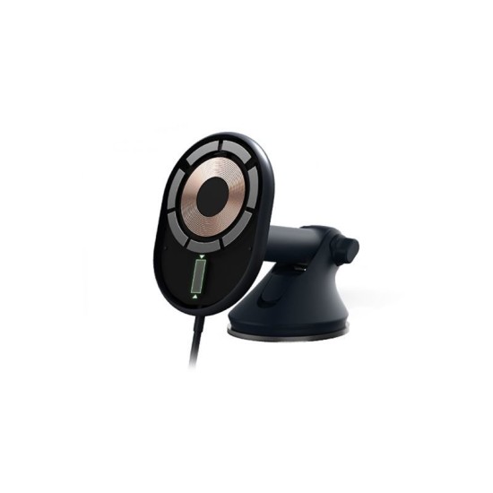 Suport auto iOttie Velox, Magnetic MagSafe, Incarcare Wireless 7.5W, Dashboard / Windshield Mount, Albastru (Suport auto, MGSFIO103) by www.silkase.ro
