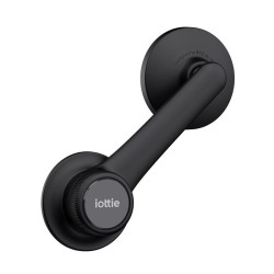 Suport iOttie Terus Magnetic MagSafe, Atasare pe monitor, Negru