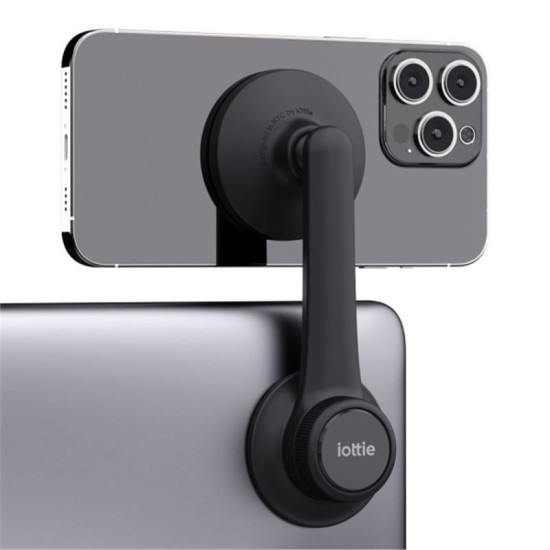 Suport iOttie Terus Magnetic MagSafe, Atasare pe monitor, Negru (iOttie, Accesorii telefoane) by www.silkase.ro Suport iOttie Terus Magnetic MagSafe, Atasare pe monitor, Negru (Suporturi Auto și Birou, TRSNCG101) by www.silkase.ro