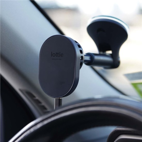 Suport auto iOttie Velox Pro, Magnetic MagSafe, CryoFlow Cooling, Incarcare Wireless 7.5W, Dashboard / Windshield Mount, Albastru (Spigen, Suport auto) by www.silkase.ro Suport auto iOttie Velox Pro, Magnetic MagSafe, CryoFlow Cooling, Incarcare Wireless 7.5W, Dashboard / Windshield Mount, Albastru (Suport auto, VLXWCG204) by www.silkase.ro