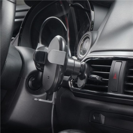 Suport auto universal iOttie Auto Sense 2, Incarcare Wireless 15W, Air Vent Mount, Negru (iOttie, Suport auto) by www.silkase.ro Suport auto universal iOttie Auto Sense 2, Incarcare Wireless 15W, Air Vent Mount, Negru (Suport auto, ATSWCG206) by www.silkase.ro