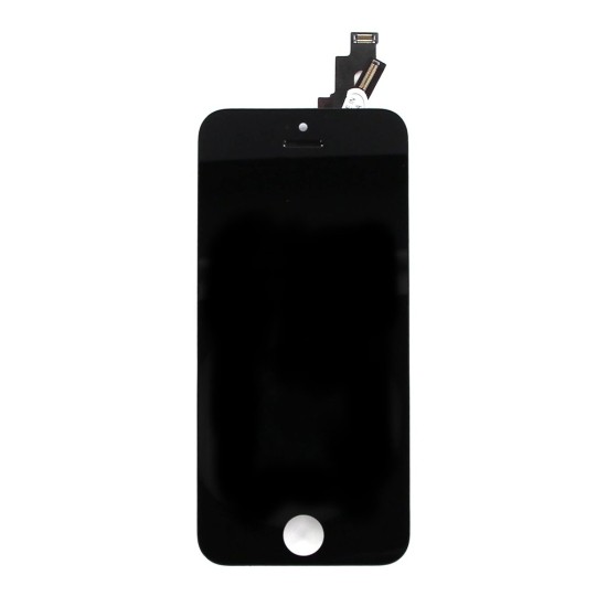 Display LCD cu Touchscreen pentru iPhone 5S, Ansamblu Complet, Negru, Calitate TianMA (Bakr, 15071) by www.silkase.ro