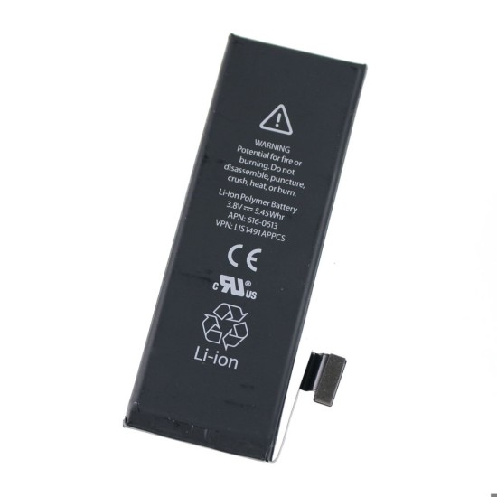Acumulator Baterie pentru iPhone 5, 1440mAh Li-Pol (Bulk) (Piese Schimb, 9596) by www.silkase.ro