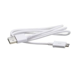 Cablu de Date Original Samsung (ECB-DU4AWE) microUSB, 1m, Alb (Bulk) Cablu de Date Original Samsung (ECB-DU4AWE) microUSB, 1m, Alb (Bulk)