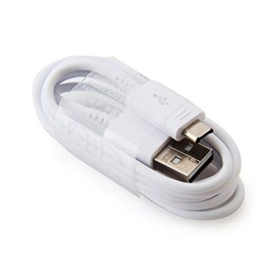 Cablu de Date Original Samsung (EP-DG925UWE) microUSB, 1.2m, Alb (Bulk) (Bakr, 23167) by www.silkase.ro