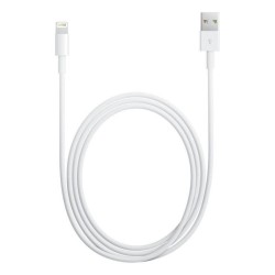 Cablu de Date Original Apple (MD819) Lightning la USB pentru iPhone 5, 2m, Alb (OOB Bulk) Cablu de Date Original Apple (MD819) Lightning la USB pentru iPhone 5, 2m, Alb (OOB Bulk)