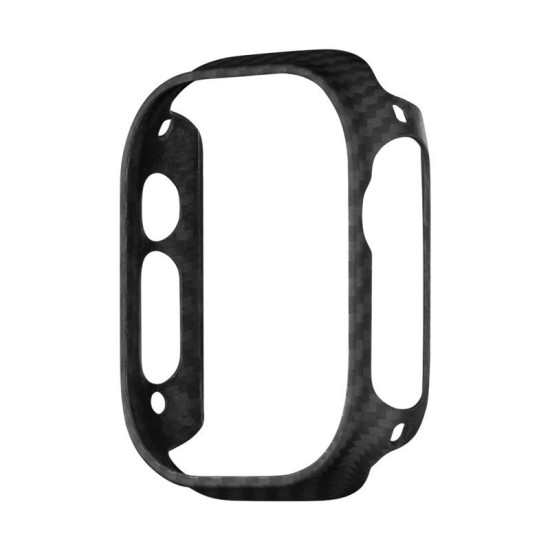 Husa ceas, Pitaka, Air, Pentru Apple Watch ULTRA 49mm, Negru (PITAKA, Ingredi) by www.silkase.ro Husa ceas, Pitaka, Air, Pentru Apple Watch ULTRA 49mm, Negru (Ingredi, KW3001A) by www.silkase.ro