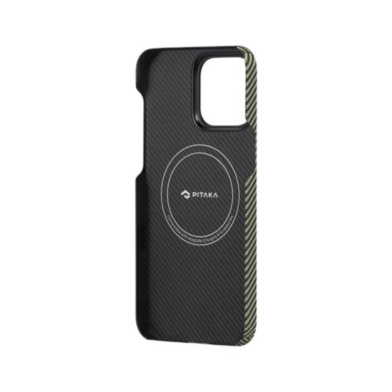 Husa de protectie Pitaka MagEZ 4, Aramida 600D, pentru iPhone 15 Pro Max, compatibila MagSafe, Overture (iPhone 15 Pro Max, FO1501PM) by www.silkase.ro
