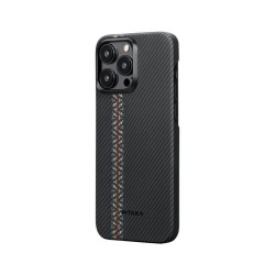 Husa de protectie Pitaka MagEZ 4, Aramida 600D, pentru iPhone 15 Pro Max, MagSafe, Rhapsody Husa de protectie Pitaka MagEZ 4, Aramida 600D, pentru iPhone 15 Pro Max, MagSafe, Rhapsody