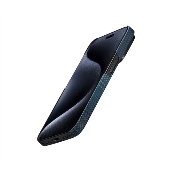 Husa de protectie Pitaka MagEZ Case 5, 1500D, pentru iPhone 15 Pro, compatibila MagSafe, Moonrise (PITAKA, iPhone 15 Pro) by www.silkase.ro Husa de protectie Pitaka MagEZ Case 5, 1500D, pentru iPhone 15 Pro, compatibila MagSafe, Moonrise (iPhone 15 Pro, KI1501MO) by www.silkase.ro