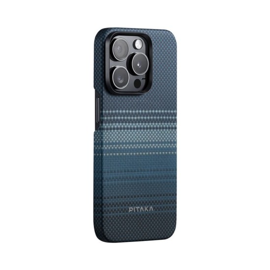 Husa de protectie Pitaka MagEZ Case 5, 1500D, pentru iPhone 15 Pro, compatibila MagSafe, Moonrise (PITAKA, iPhone 15 Pro) by www.silkase.ro Husa de protectie Pitaka MagEZ Case 5, 1500D, pentru iPhone 15 Pro, compatibila MagSafe, Moonrise (iPhone 15 Pro, KI1501MO) by www.silkase.ro