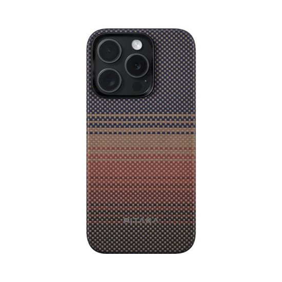 Husa de protectie Pitaka MagEZ Case 5, 1500D, pentru iPhone 15 Pro, compatibila MagSafe, Sunset (PITAKA, iPhone 15 Pro) by www.silkase.ro Husa de protectie Pitaka MagEZ Case 5, 1500D, pentru iPhone 15 Pro, compatibila MagSafe, Sunset (iPhone 15 Pro, KI1501SU) by www.silkase.ro