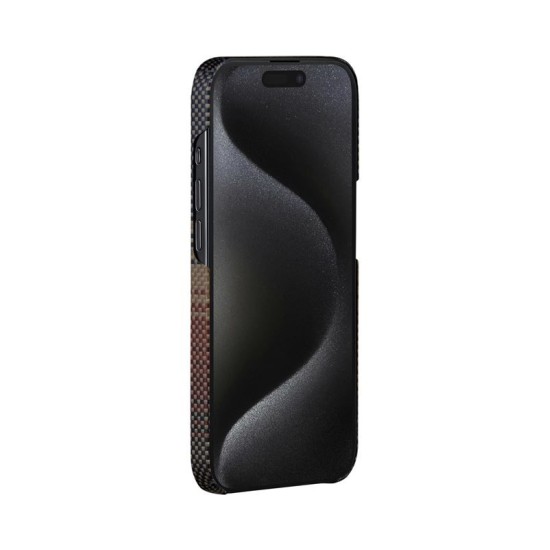 Husa de protectie Pitaka MagEZ Case 5, 1500D, pentru iPhone 15 Pro, compatibila MagSafe, Sunset (PITAKA, iPhone 15 Pro) by www.silkase.ro Husa de protectie Pitaka MagEZ Case 5, 1500D, pentru iPhone 15 Pro, compatibila MagSafe, Sunset (iPhone 15 Pro, KI1501SU) by www.silkase.ro