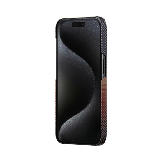 Husa de protectie Pitaka MagEZ Case 5, 1500D, pentru iPhone 15 Pro, compatibila MagSafe, Sunset (PITAKA, iPhone 15 Pro) by www.silkase.ro Husa de protectie Pitaka MagEZ Case 5, 1500D, pentru iPhone 15 Pro, compatibila MagSafe, Sunset (iPhone 15 Pro, KI1501SU) by www.silkase.ro