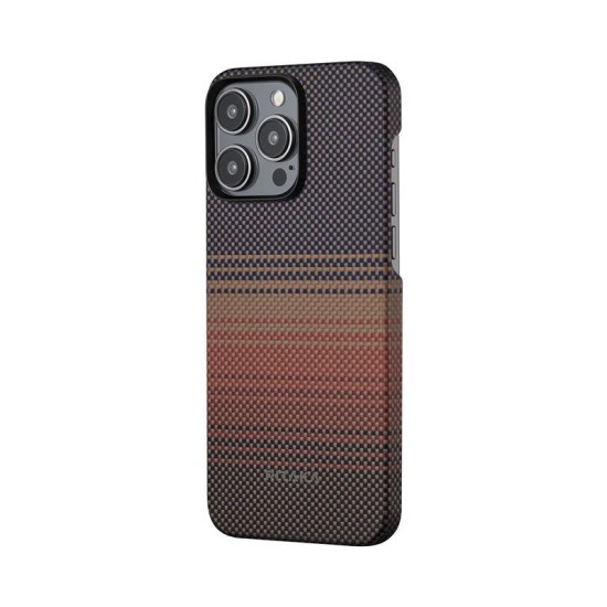 Husa de protectie Pitaka MagEZ Case 5, 1500D, pentru iPhone 15 Pro Max, compatibila MagSafe, Sunset (iPhone 15 Pro Max, KI1501SUM) by www.silkase.ro