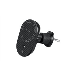 Suport auto PITAKA MagEZ Car Mount Pro 2 Qi2, Air Vent Mount, Compatibil MagSafe, Incarcare Wireless 15W, Negru Suport auto PITAKA MagEZ Car Mount Pro 2 Qi2, Air Vent Mount, Compatibil MagSafe, Incarcare Wireless 15W, Negru